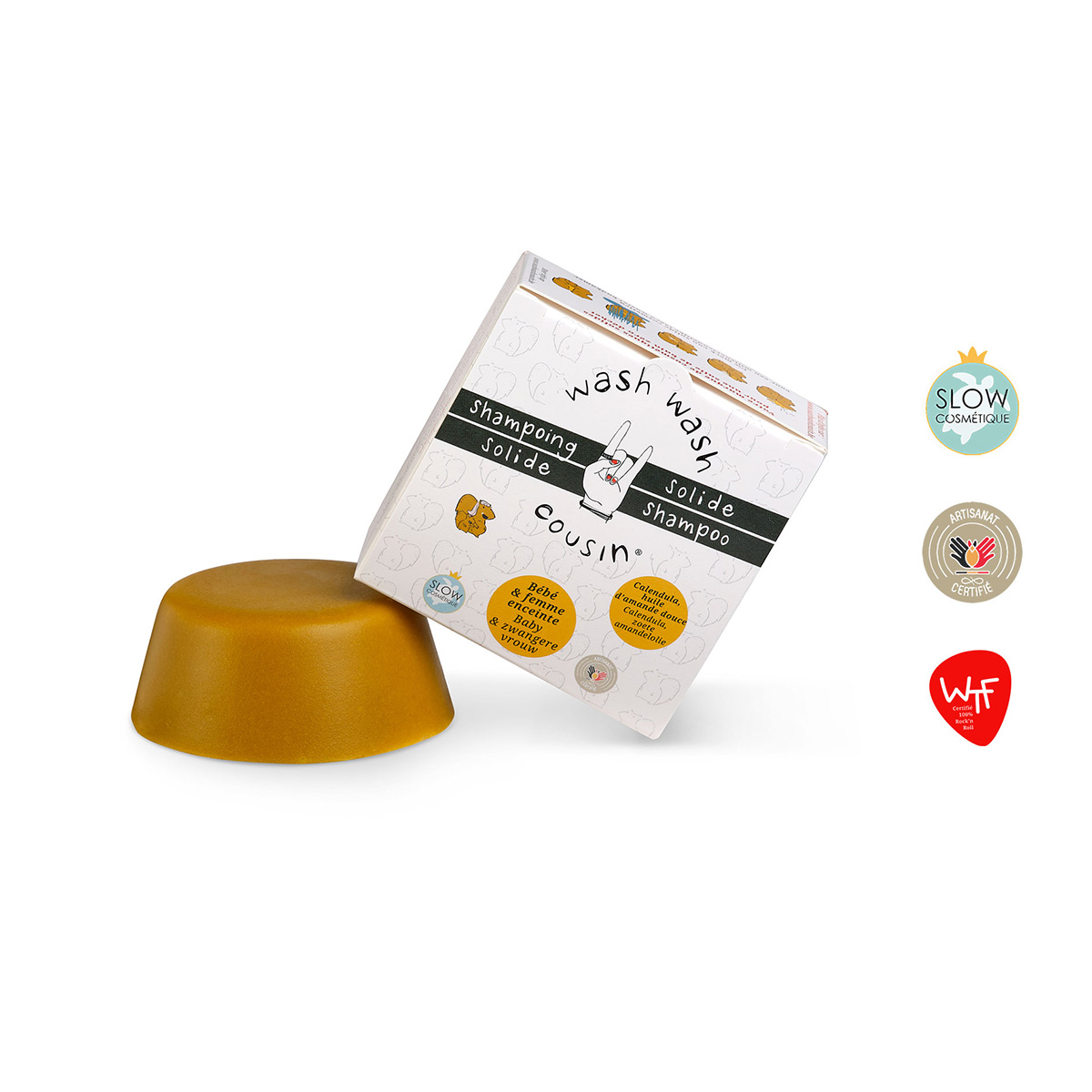 Shampoing Solide Pour Bebe Et Femme Enceinte Wash Wash Cousin Shampoing Solide Pour Bebe Et Femme Enceinte Wash Wash Cousin